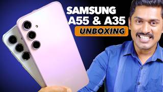 Samsung Galaxy A55 and A35 Unboxing Malayalam Samsung A55 Unboxing Malayalam GalaxyA55 A55 [upl. by Berns280]