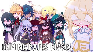 Lumine Rates Kisses 💋  Genshin Impact  LumiharemXiaolumi  Gacha Club Trend [upl. by Teplitz]