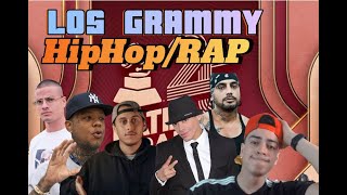 NOMINACIONES GRAMMY RAPHIPHOP EN DESACUERDO TOTAL  REACCION KelvisJr [upl. by Obel466]