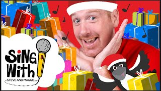 Santa Claus Show for Kids from Steve and Maggie  Songs for kids  Sing with Steve and Maggie [upl. by Maillij]