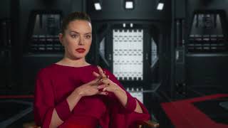 Star Wars The Last Jedi Daisy Ridley quotReyquot Behind the Scenes Official Movie Interview  ScreenSlam [upl. by Silver268]