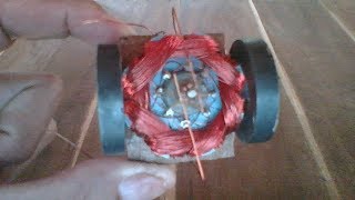 How to make 1500 RPM DC motor  new idea to create DC motor 2017 [upl. by Thanasi593]