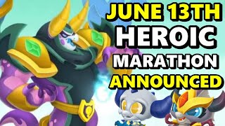 JUNE 13TH Next HEROIC MARATHON Announced New PHANTOM EXTRACTOR Pass  HR Lap 16  DC 241 [upl. by Aiht]