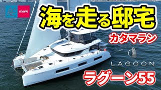 圧巻の船上空間を実現したクルージングカタマラン｜ラグーン55｜Lagoon 55 [upl. by Cohligan936]