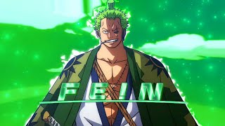 Roronoa Zoro  FEN EDIT  AMV Edit  Alight Motion 📱 [upl. by Asiulana]