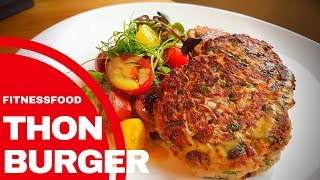 Thon Burger Fitness Food Rezept [upl. by Nilram]