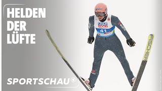 SkisprungWM Eisenbichler und Geiger holen GoldampSilber  die Entscheidung  Sportschau [upl. by Leugar]