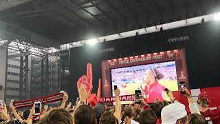 Denmark  Peru  Denmark national anthem in Parken  Det er et yndigt land [upl. by Aicella]