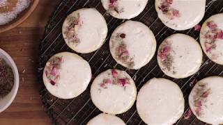 Lemon Lavender Cornmeal Cookies [upl. by Ferrigno]