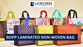 BOPP Laminated Non Woven Bag At Best Price  Non Woven Bags Manufacturer In India [upl. by Elocaj]