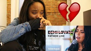 Demi Lovato  Father Live  REACTION  ibukola [upl. by Reinhold646]