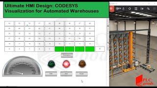 Ultimate HMI Design CODESYS Visualization for Automated Warehouses [upl. by O'Mahony]