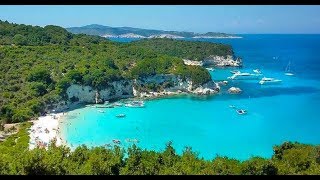 Greek Caribbean SIVOTA and blue islets Best sights amp beaches  Ionian Sea [upl. by Papotto885]