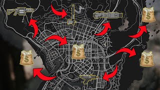 GTA 5  Best Secret Weapon amp Money Locations  Unlimited Money amp Rare Weapons [upl. by Eenhpad]