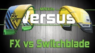 Cabrinha Switchblade Vs Cabrinha FX  Versus Ep 01  MACkiteboardingcom [upl. by Braunstein]