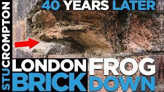 London Brick layed frog down 40 years later [upl. by Isus]