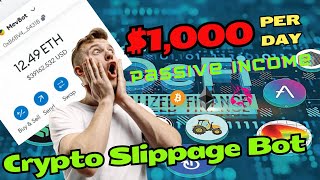 2024 Best Crypto Slippage Bot  Earn passive income on Uniswap  Profit 20  MEV Bot Ethereum [upl. by Nedle]