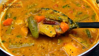 Easy amp Tasty Sambar Recipe How To Make Sambar Sambar [upl. by Lledniuq]