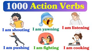 1000 Action Verbs  Action Verbs In English With sentences  Part 2 [upl. by Gillead569]