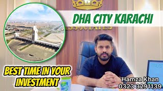 DHA CITY KARACHI Best Time your in secure amp profitable Investment [upl. by Segroeg]