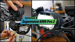 Montage Supernova M99 Pro 2 am Bosch Smart System  Tutorial 🔧 [upl. by Smoht]