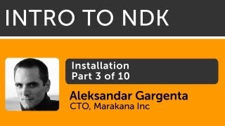 Intro to Android NDK  03  Installation [upl. by Sontich478]