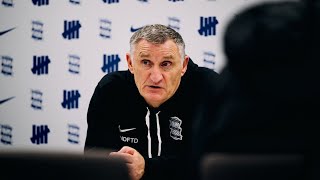 Tony Mowbray  Sheffield Wednesday v Birmingham City  Sky Bet Championship prematch presser [upl. by Bonnie324]