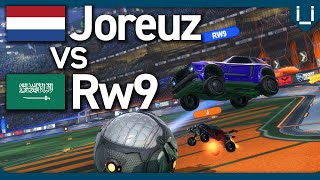 Joreuz vs Rw9  Bo5 Showmatch  Rocket League 1v1 [upl. by Jamnes]