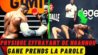 Ngannou dévoile un physique qui fait peur Gane prend la parole après la polémique avec Lopez [upl. by Hartill358]