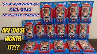 I opened 20x of the NEW Walgreens Exclusive Fall 2023 Pokemon Mystery Packs Are these worth it [upl. by Noxin]