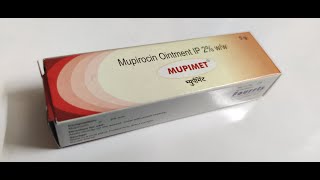 Mupimet Mupirocin Ointment IP 2  W  W Price  Fourrts Laboratories Ltd [upl. by Mihsah]