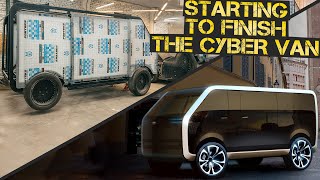 Finishing the construction of the futuristic Cyber Van [upl. by Atterahs]