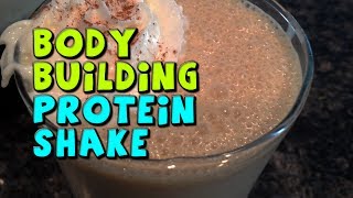 Bodybuilding Protein Shake  Easy Weight Gain Smoothie [upl. by Llemor522]