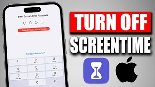 How to Turn OFF Screen Time Without Password 2024  Turn Off Parental Controls  iPhone [upl. by Cantlon]