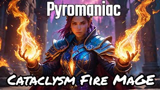 Leveling our fire mage with upbeat music synth Wow Cataclysm Classic [upl. by Waylan]