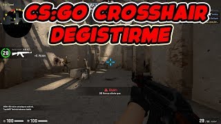 CSGO CROSSHAİR NİŞANGAH AYARLARI NASIL DEĞİŞTİRİLİR [upl. by Laval327]