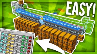 Minecraft Item Sorting System Easy amp Expandable Tutorial 116 [upl. by Hillel907]