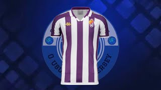 Camisa REAL VALLADOLID 2324  Kappa  Jersey Futebol  Review  BR [upl. by Olenolin]