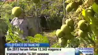 Teleférico Rancho RTP Madeira 22 FEV 2014 [upl. by Hedvige863]