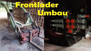 Hydraulische Gerätebetätigung Eigenbau  Teil 1  Baas Frontlader  DIY  Fendt Farmer 4s [upl. by Cardwell]