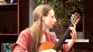 JS Bach French Suite No 2 BWV 813 Allemande guitar duo [upl. by Galvin71]