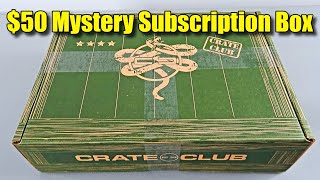 50 Mystery Subscription Box  Crate Club [upl. by Carper]