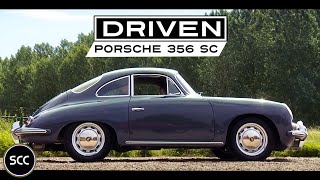 PORSCHE 356 SC  356SC Super Carrera Coupé 1964  Modest test drive  Engine sound  SCC TV [upl. by Mehcanem]