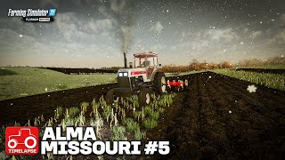 WINTER FIELD WORK ampFORESTRY FS22 Timelapse Alma Missouri Ep 5 [upl. by Diver]