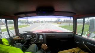 Driving the Ford L8000 Triaxle [upl. by Kilah]