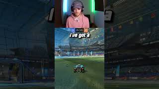 Playing TOP 100 ROCKET LEAGUE PLAYER but I have AIMBOT Check out my new video here ☝ [upl. by Ardnahc273]