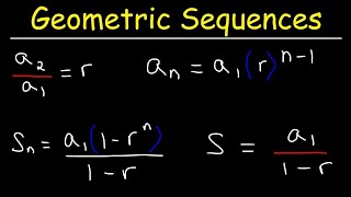 Geometric Series and Geometric Sequences  Basic Introduction [upl. by Belldas]