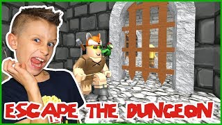 ESCAPING THE DUNGEON in ROBLOX [upl. by Custer]