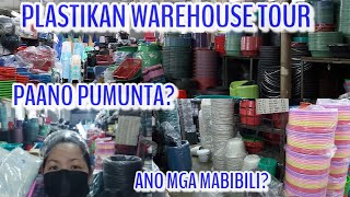 PAANO PUMUNTANG PLASTIKAN SA MALABON WAREHOUSE TOUR MURANG BILIHAN NG PASO [upl. by Lorilee]