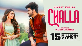 Challa Official Video Nimrat Khaira Ft Inder Chahal  Latest Punjabi Songs 2022  New Songs 2022 [upl. by Lohcin]